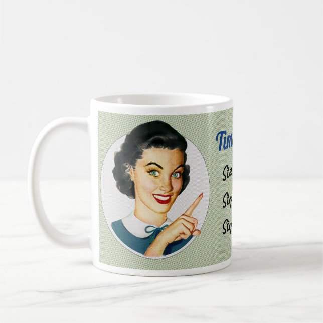 Time Management 101 Coffee Mug (Left)