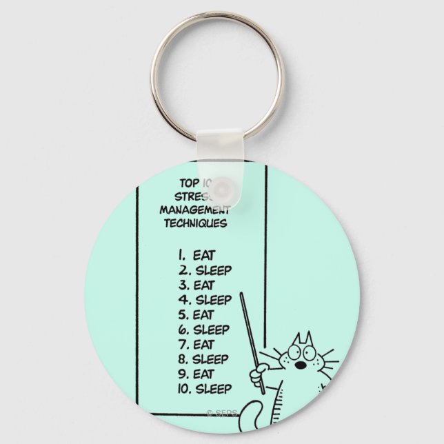 Time Management Keychain (Front)