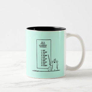 Time Management Two-Tone Coffee Mug