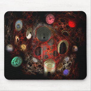 Time Passages in Colour Mouse Pad