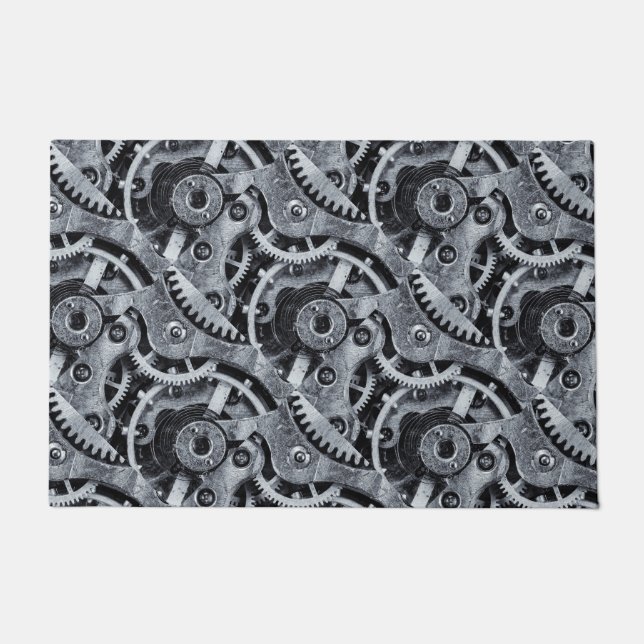 Time Piece Mechanics Doormat (Front)