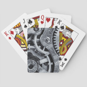 Time Piece Mechanics Playing Cards
