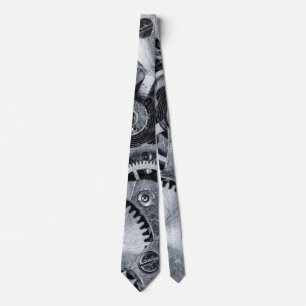Time Piece Mechanics Tie