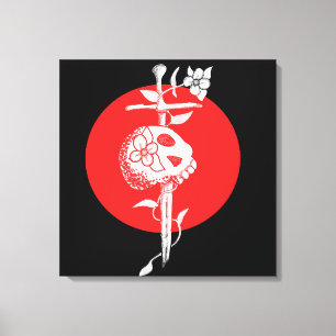 Time Screen Printing Canvas Print