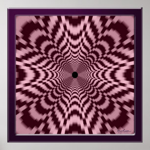 Time Space Curvature Poster