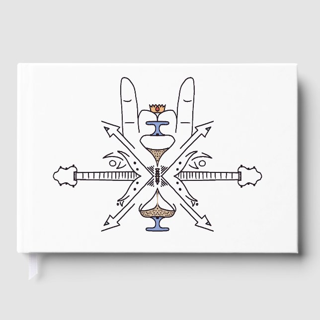 Time Spent Listening to Metal Guest Book (Front)