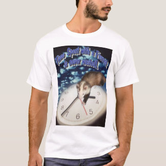 Time Spent with a Ferret is never wasted! T-Shirt