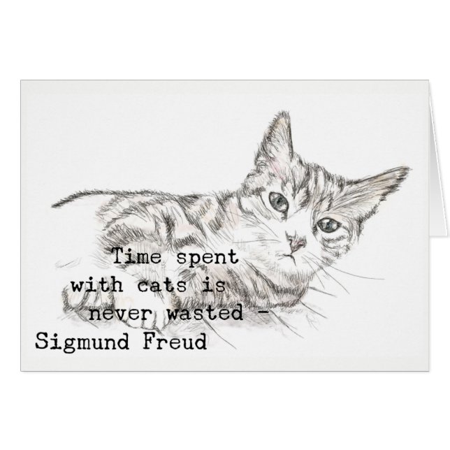 Time Spent with Cats . . . (Front Horizontal)