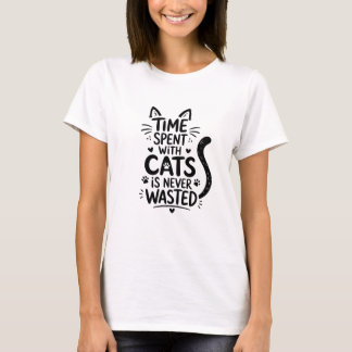 Time Spent With Cats T-Shirt