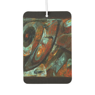 Time Split Abstract Art Air Freshener