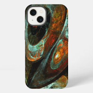 Time Split Abstract Art iPhone 13 Case