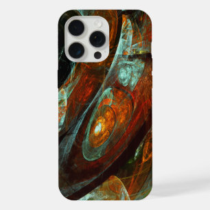 Time Split Abstract Art iPhone 15 Pro Max Case