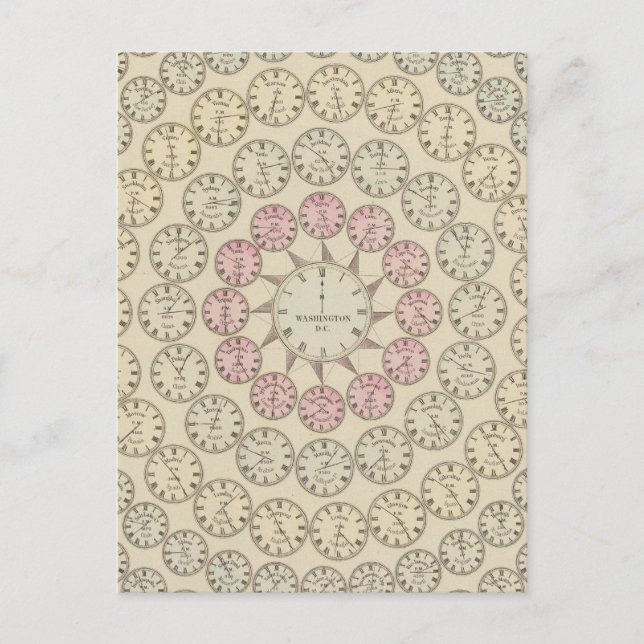 Time table postcard (Front)