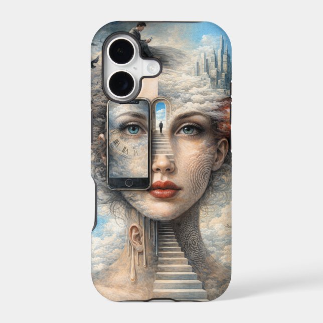 "Time, Thought, and Technology", iPhone 17 Case (Verso)