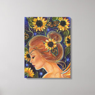 Time to be free fae canvas print By Renee Lavoie