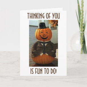 TIME TO BE "THAKFUL" AND I THOUGHT OF "YOU" CARD