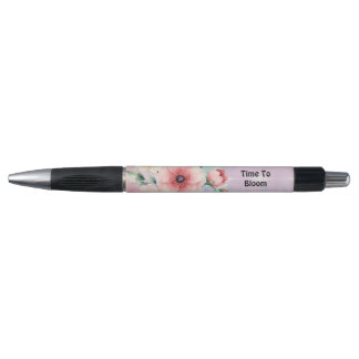 Time To Bloom Tie Dye Florals Pen