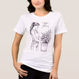 Time to Bloom Tri-Blend Shirt