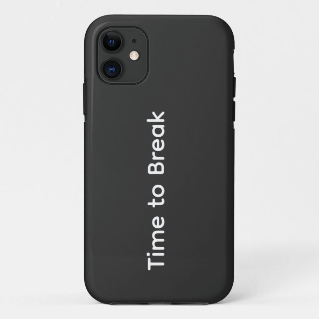 Time to Break –  Concept Inspired by Prison Break Case-Mate iPhone Case (Back)