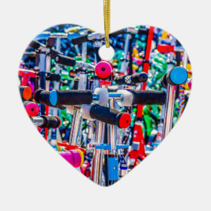Time To Buy A Scooter Ceramic Ornament
