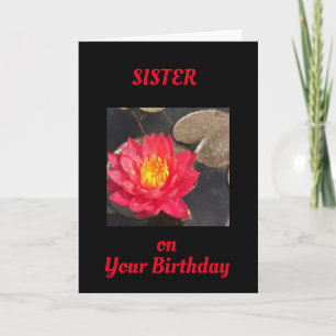 TIME TO CELEBRATE YOU **SISTER** CARD