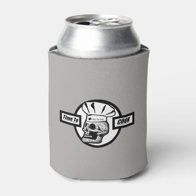 Time To Cook - Can Cooler (Can Front)