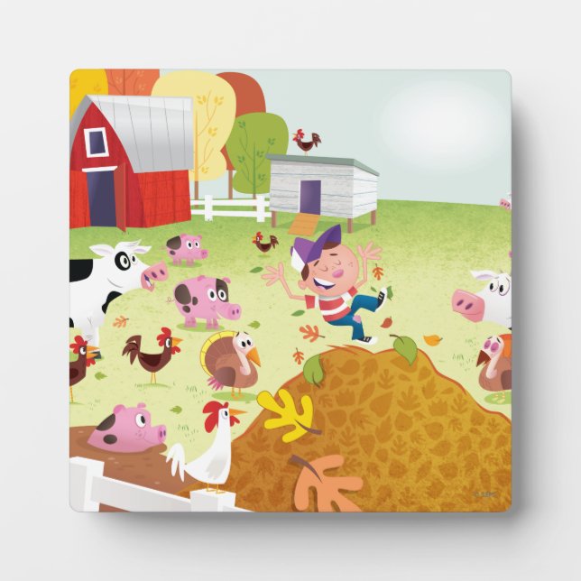 Time to Count - Farmyard Plaque (Front)