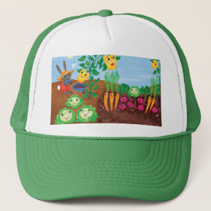 Time To Count-Garden Trucker Hat