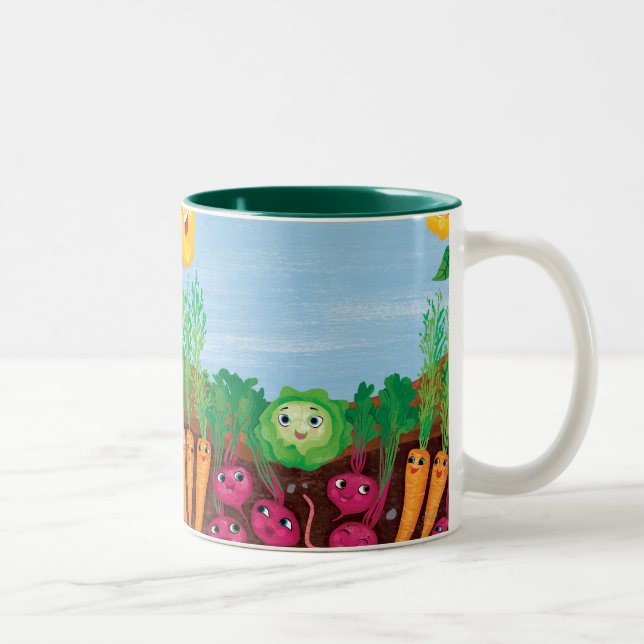 Time To Count-Garden Two-Tone Coffee Mug (Right)
