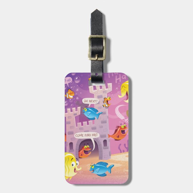 Time To Count-Under the Sea Luggage Tag (Front Vertical)