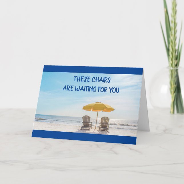 TIME TO "ENJOY WHAT MAKES YOU HAPPIEST" CARD (Front)