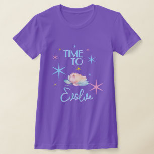 Time To Evolve The Cosmic Lotus T-Shirt