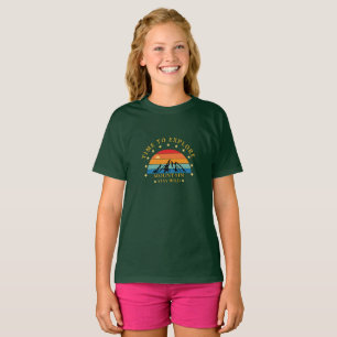 Time to Explore Mountain Shirt – Retro Hiking Tee