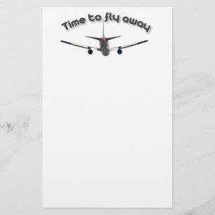 Time to fly away stationery