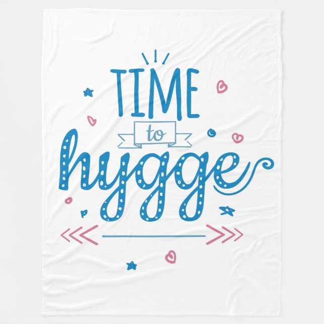 time to hygge blanket (Front)