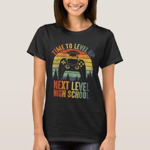Time To Level Up Middle School High School Graduat T-Shirt