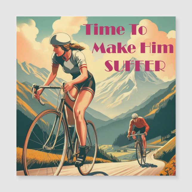 Time To Make Him Suffer Cycling (Front)