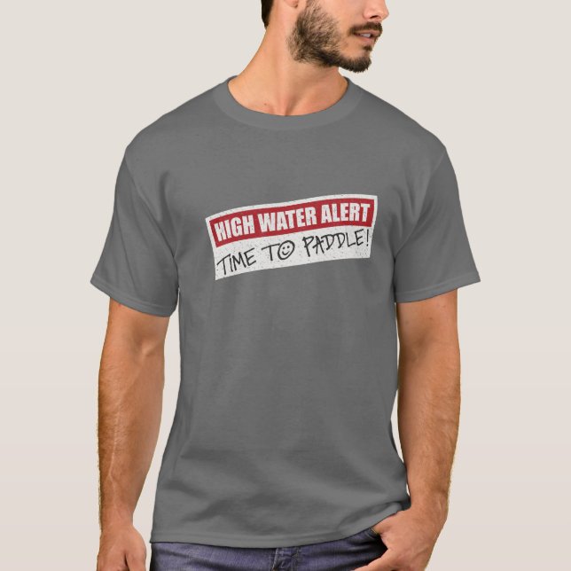 Time to Paddle Dark T-Shirt (Front)