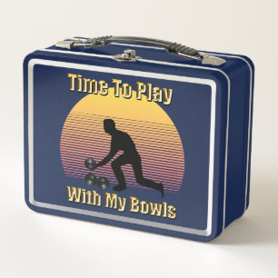 Time To Play With My Bowls, Metal Lunch Box