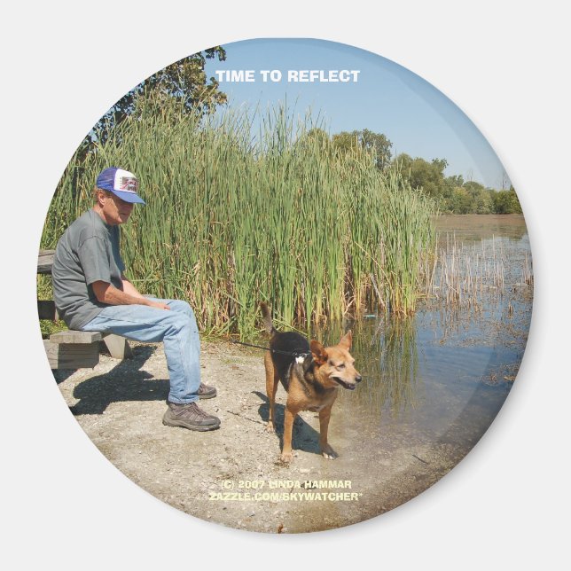 TIME TO REFLECT MAGNET (Front)