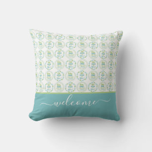 Time to Relax, Go with the Flow, Custom Throw Pillow