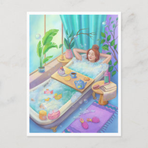 Time to relax postcard