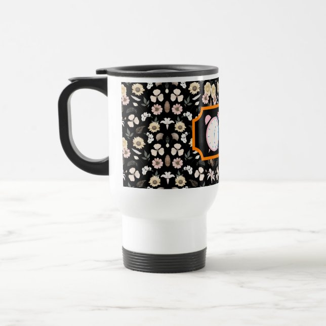 Time to Rise Travel Mug (Left)