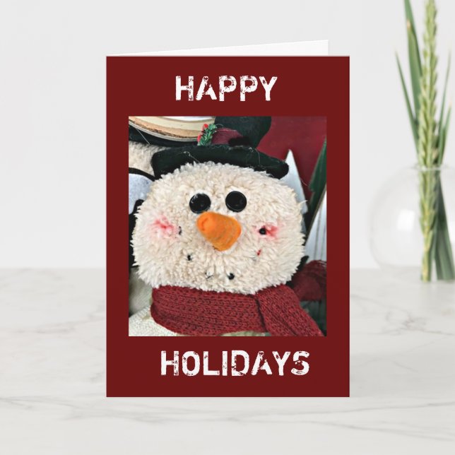 TIME TO SAY **MERRY CHRISTMAS** CARD (Front)
