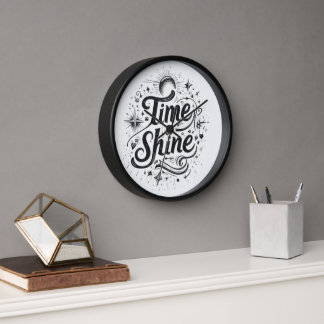 Time to Shine Clock