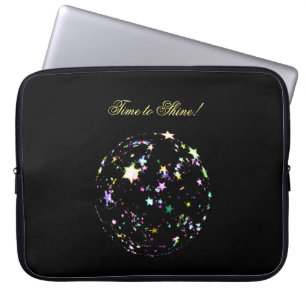 'Time to Shine' laptop case