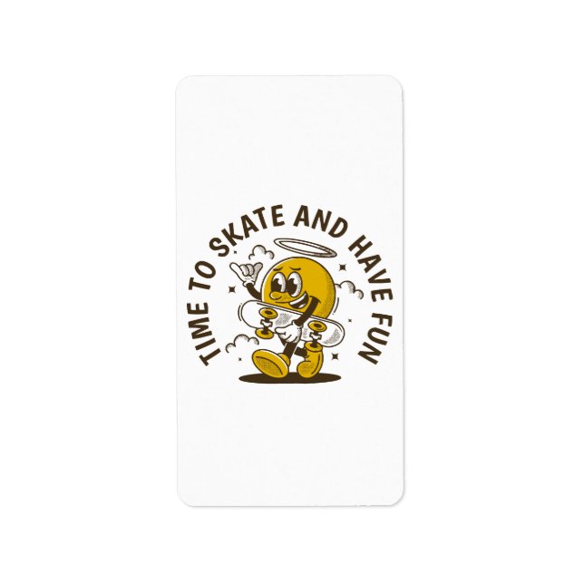 Time to skate label (Front)