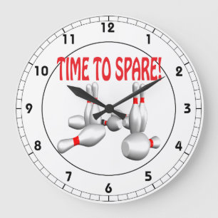 Time To Spare Large Clock