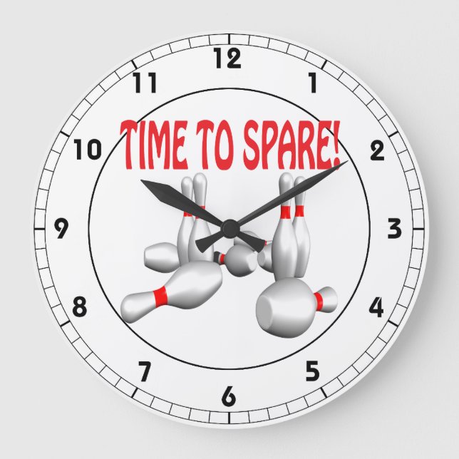 Time To Spare Large Clock (Front)