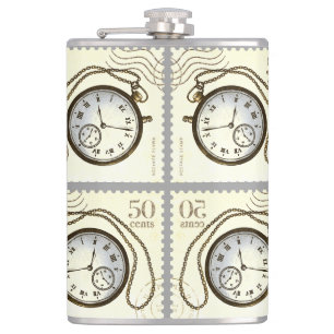 TIME To Take a Drink Hip Flask